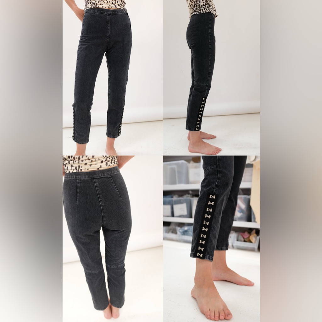 Nwt - Rachel Comey Hook Ankle Pants In Black Washed Size 0